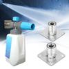 Pressure Washer Foam Cannon Holder, 1/4Inch Quick Connect Automatic Foam Lance Wall Mount Stainless Steel Snow Foam Gun Bracket