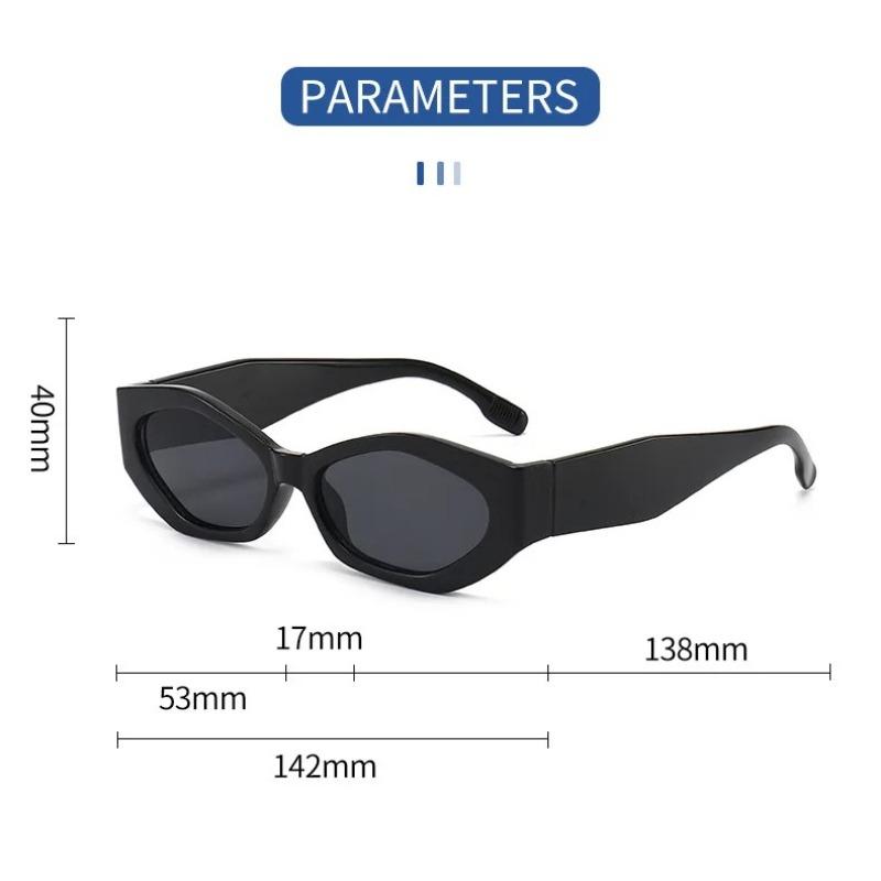 Vintage Sunglasses Woman Retro Irregular Sun Glasses Man Fashion Summer Beach Luxury Brand Designer UV400 Lady Shades Eyewear