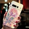 For Google Pixel 10 9 Pro XL Silicone Phone Soft Case For Google Pixel 9A 8A 7A 6A 5 Cover Shell chrysanthemum