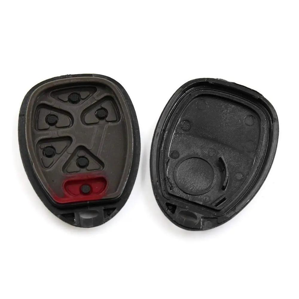 Черный 6-кнопочный брелок для ключей с дистанционным управлением, чехол для замены чипа ключа OUC60270 для Cadillac Escalade 2007-2014 Chevrolet Suburban