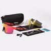 Cycling Glasses, Polarized Eye Protection Glasses, Mountain Road Cycling Glasses, Wind and Sand Resistant Sports Equipment
