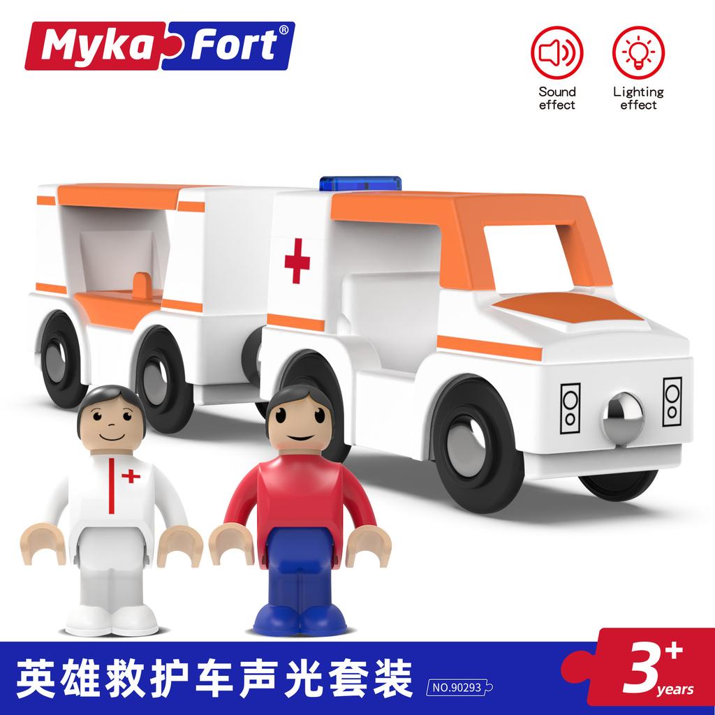 Звуковая и световая дорожная машина полицейский участок пожарная спасательная сцена детский игровой домик игрушки