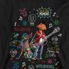Coco Childrens/Kids Miguel Dante Movie Quotes And Colourful Doodles Hoodie