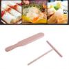 1 Set Pancake Spatula Non-stick Wooden Crepe Spreader Durable Convenient Pancake Tool for Home Kitchen