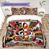 Guitar Music Pattern Bedding uilt Set uilt Cover Pillowcase Home Decoration Birthday Gift (1 * duvet cover + 2 * pillowcase  without core)10