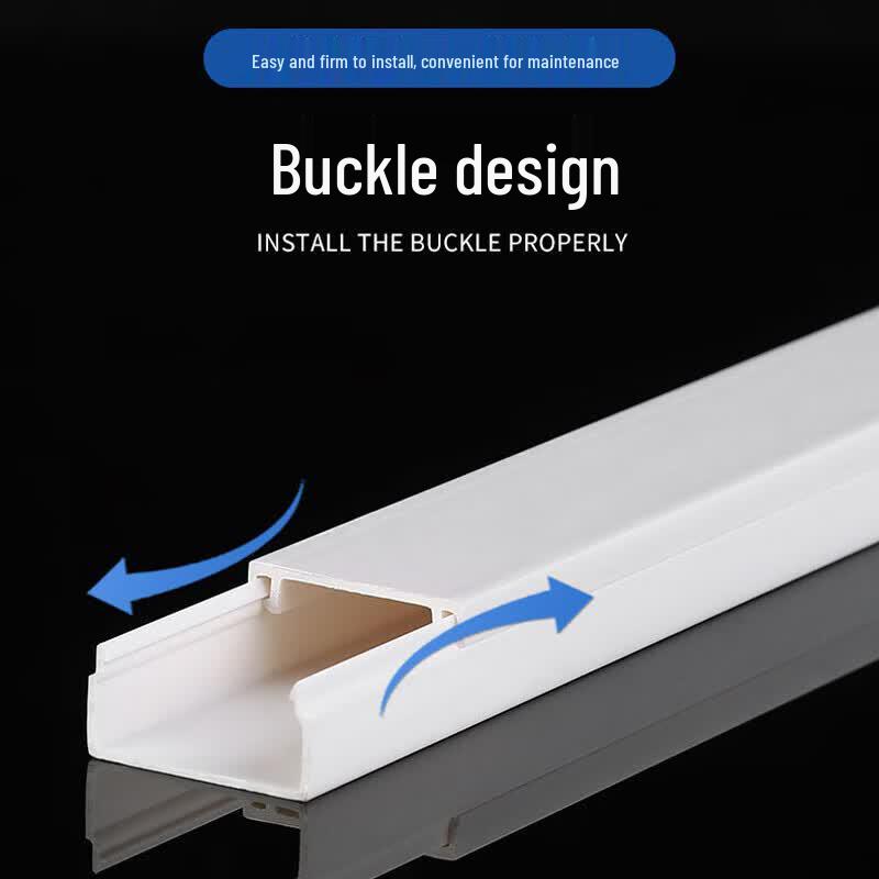 Zhòng Gē 40x40mm Flame Retardant PVC Cable Trunking