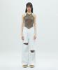LALAFOX Leopard Print Cut Out Sleeveless Top Brown Br2Cv001