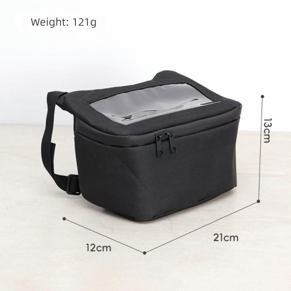 Waterproof Scooter Front Storage Pouch Large Capacity Handlebar Phone Bag Scooter
