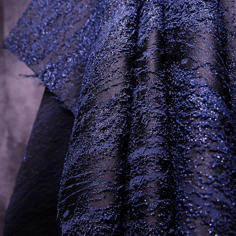 Абстрактный Неправильный 3D-узор из Частиц Жаккардовая Текстура Ткань DIY Модная Одежда Платье Пальто Уникальная Текстура Дизайнерская Ткань
