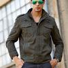 M-6XL Мужская куртка-пальто Модная мужская повседневная куртка Теплая армейская мужская повседневная куртка