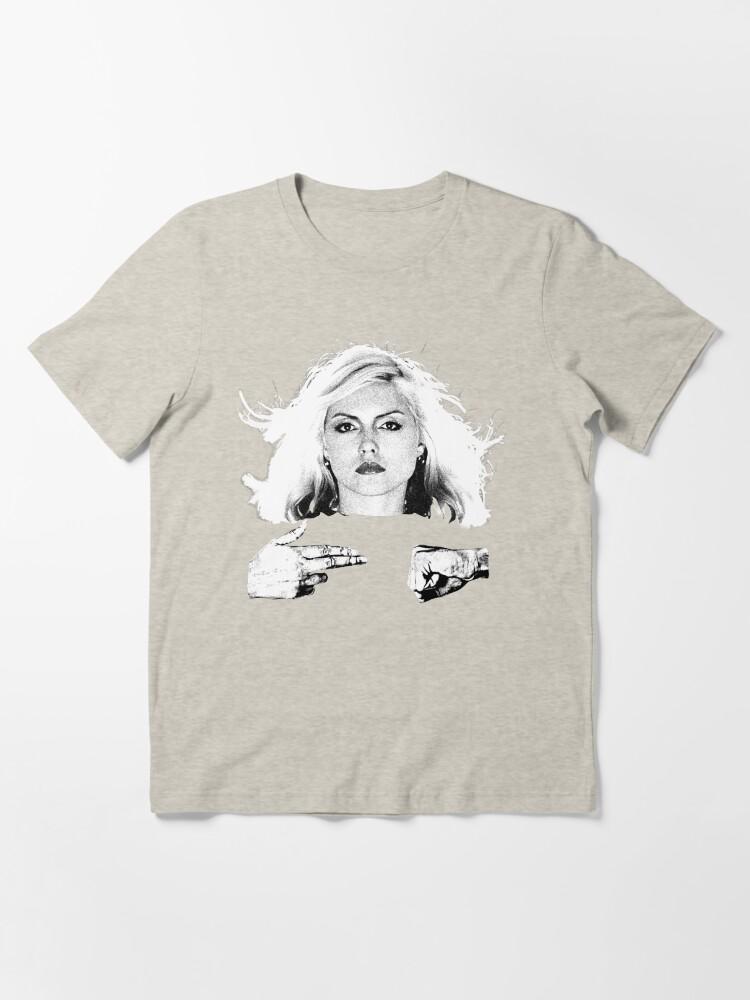 Blondie Legend Metal Rock Vintage Music Retro Band 80s Essential T-Shirt
