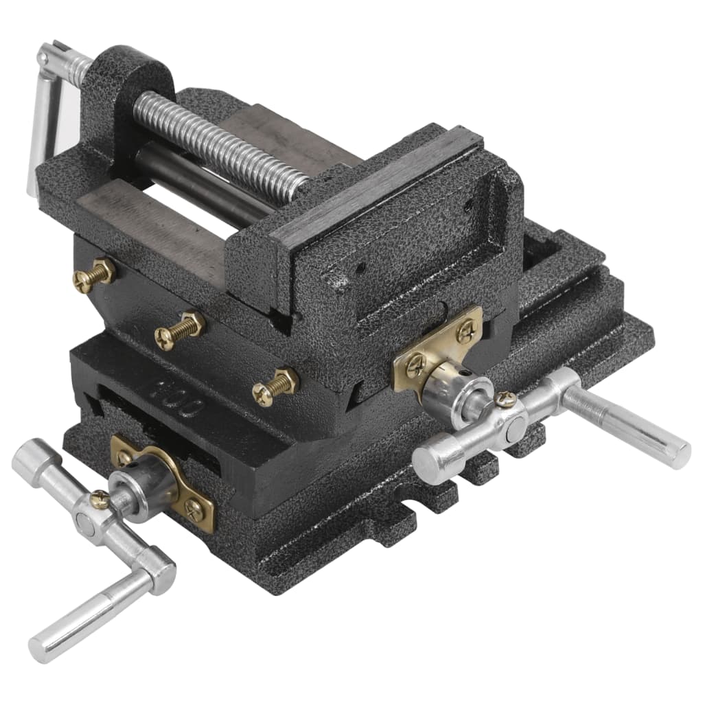 Machine Vice with Cross Slide Manual Operation 78 mm
