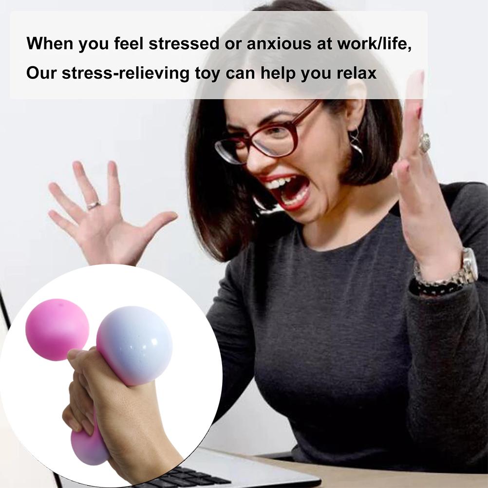 Сенсорная игрушка Сжимающий мячик Игрушка для терапии рук для детей и взрослых с аутизмом