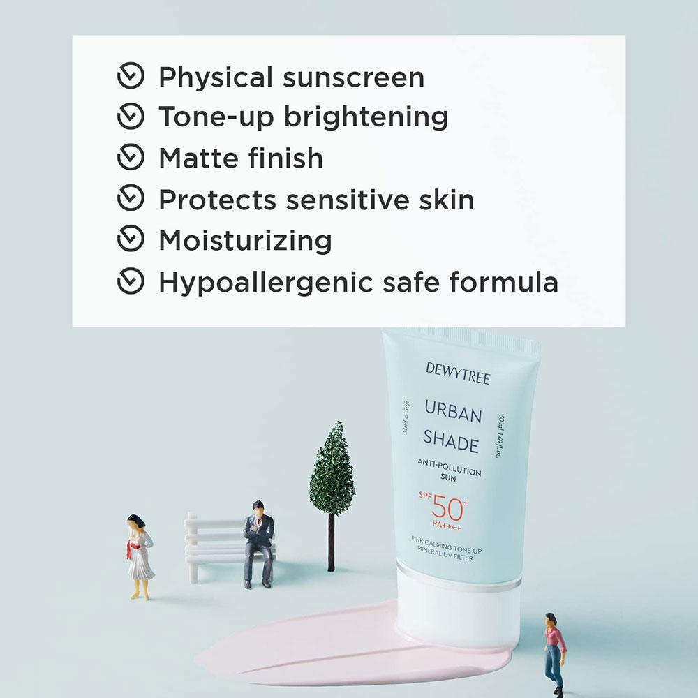 DEWYTREE Urban Shade Anti-Pollution Солнцезащитное средство 40 мл (SPF50 +)