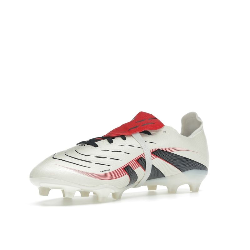 Adidas Кроссовки Predator League Foldover Tongue FG MG Goal Hunter Pack Unisex, кремовые, с оттенком белого, с черным JP5737