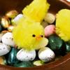 OSALADI 10 штук Мини плюшевые пасхальные цыплята, Маленькие пластиковые мягкие цыплята, Флокированные игрушки-цыплята для поделок, Пасхальные украшения-цыплята, Сувенир для вечеринки