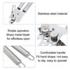 Stainless Steel Can Opener Manual Lid Remover Kitchen Utensil Jar Opener  Camping/Picnic