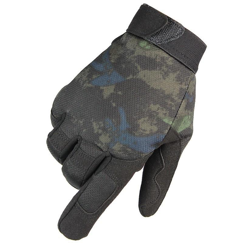 Tactical Full-Finger Cycling Gloves Outdoor Hiking Riding Breathable Durable Touchscreen Compatible