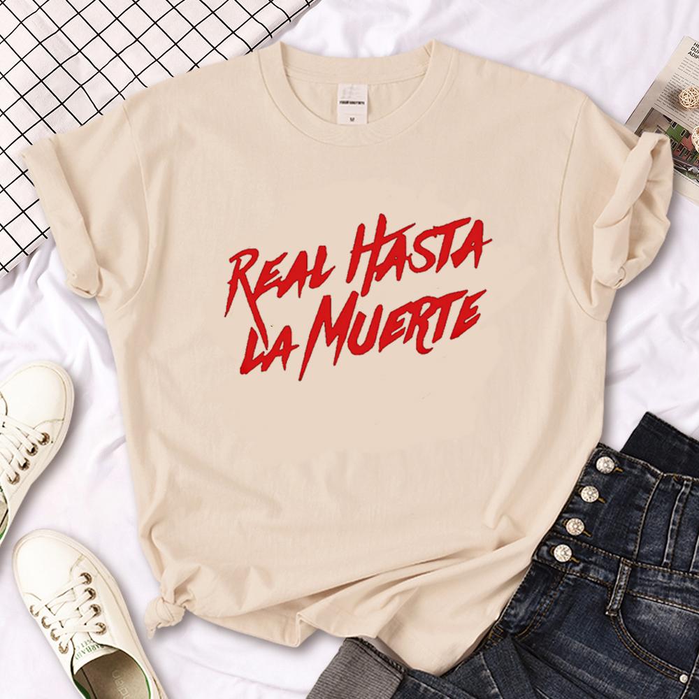 Anuel Aa tshirt Women Colorful Punk anime kawaii Trendy Y2k t shirt aesthetic kawaii graphic anime