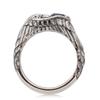 Кольцо Huitan Personality Feather Ring Black Eagle Animal Finger Accessories Hip Hop Cool Girls Rings Surprise Gift Jewelry Drop Ship