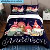 Christmas Vintage Truck 3pcs Bedding,Including 1pc Duvet Cover And 2pcs Pillowcases Perfect for Christmas,Ideal for Bedroom, Dormitory