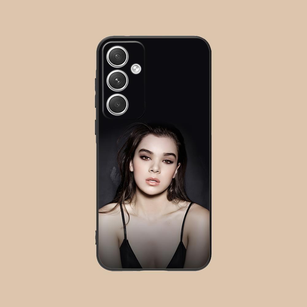 Матовый чехол из ТПУ для мобильного телефона Hailee Steinfeld для Samsung Galaxy S26 S25 S24 S23 S22 S21 S20 Note20 Plus FE Ultra Цветная крышка