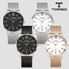 TORSO T101M-MS Doros Date Watch Мужские часы с металлическим сетчатым ремешком