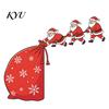 Non Marking Wall Art Decor Christmas Door Topper Decor, Santa Claus Frame Sticker, Funny Waterproof PVC Sticker Xmas Corner Decal, Self-Adhesive