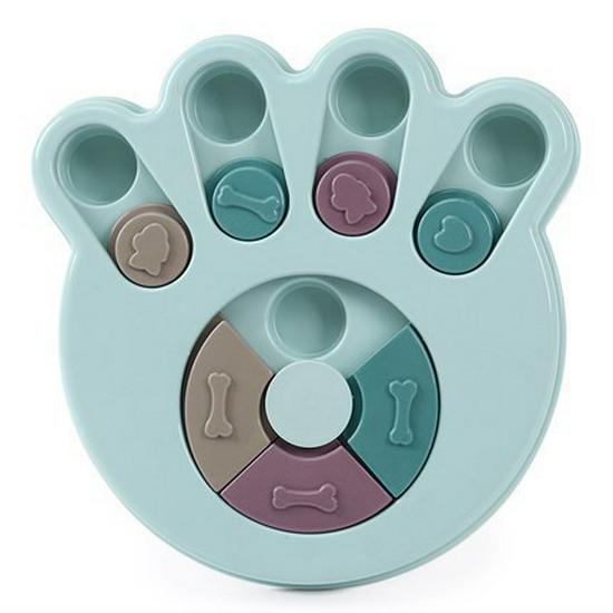 Cross-Border Pet Puzzle & Slow Feeder Bowl: Slow Eating Toy for Dogs & Cats, Snack Dispenser, Boredom Relief