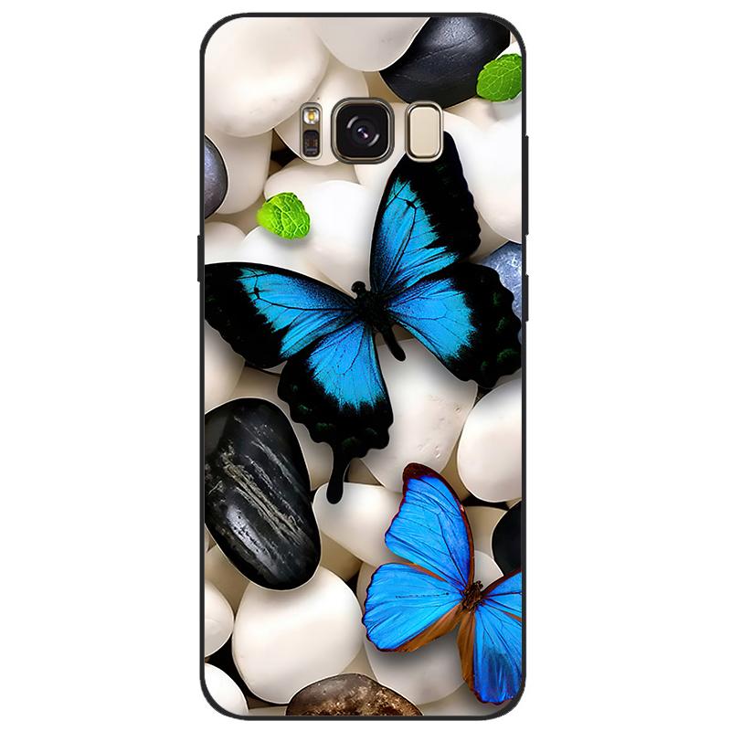 Для Samsung S 8 S8 Чехол Задняя крышка для Samsung Galaxy S8 Plus Чехол Крышка Мягкий ТПУ Силикон Fundas Coque Для Samsung S8 Чехол