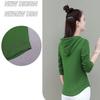Повседневная футболка с капюшоном и длинными рукавами, женская весенне-осенняя новая облегающая верхняя одежда, модная однотонная нижняя рубашка M-4XL
