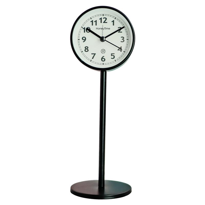 Современные простые настольные часы, настольные часы, настольные часы для гостиной, домашние настольные часы, часы с сидящим маятником, декоративный будильник