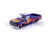 True Scale Miniature Model Car Chevrolet Silverado Kaido Works V2 Limited Edition Diecast Model Car Blue 1/64 KHMG099,