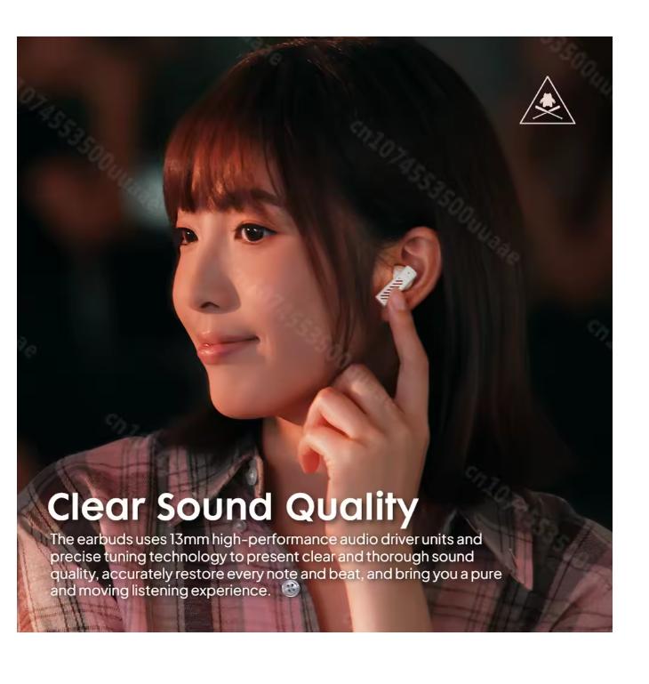 2025 Zombie Cat B8 TWS Беспроводные наушники-вкладыши Дизайн ожерелья Bluetooth 5.4 Наушники ENC Шумоподавление при звонках Беспроводные наушники с микрофоном