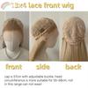 Черный Парик 26 дюймов 13x4 Парик с Кружевной Передней Частью для Женщин Лолита Синтетические Парики Черные Волосы для Повседневного Использования Косплей Вечеринка Термостойкое Волокно