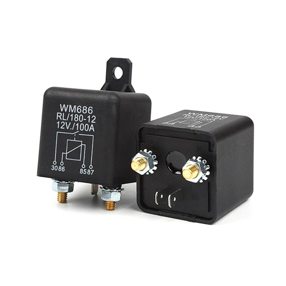 WM686 Автомобильный аксессуар Выключатель питания 200A 100A Автомобильное реле 12V 24V Пусковое реле