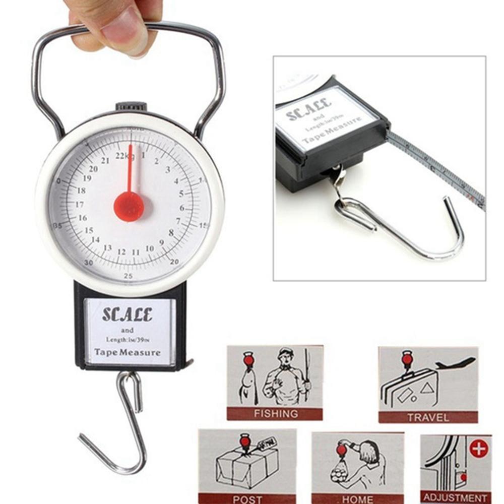 Balance Travel Suitcase Hanging Hook Kitchen  Fish Measurement Weighing Scales Luggage Scale