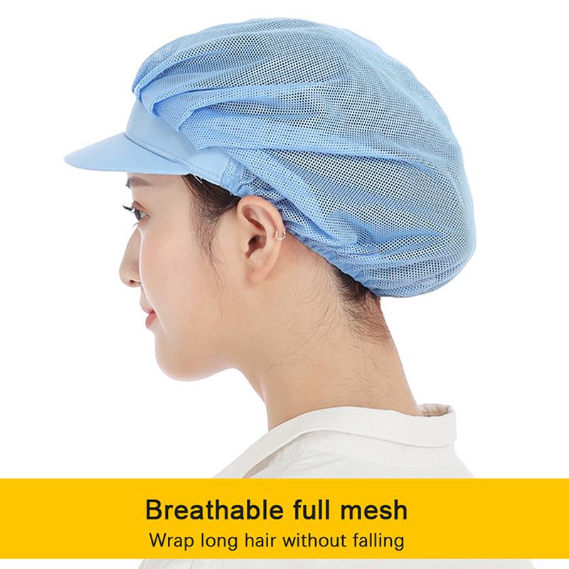 Поварской колпак, пылезащитный колпак для работы на фабрике общественного питания, рабочий колпак для работы в столовой