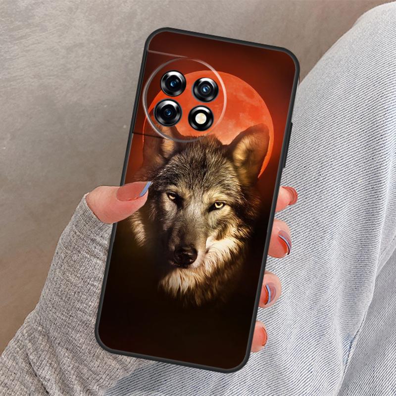 Чехол 'Злой Волк' для OnePlus Nord 4 3 CE 2 Lite N20 N10 N30 OnePlus 8T 10T 13 13R 12 12R 11 10 Pro
