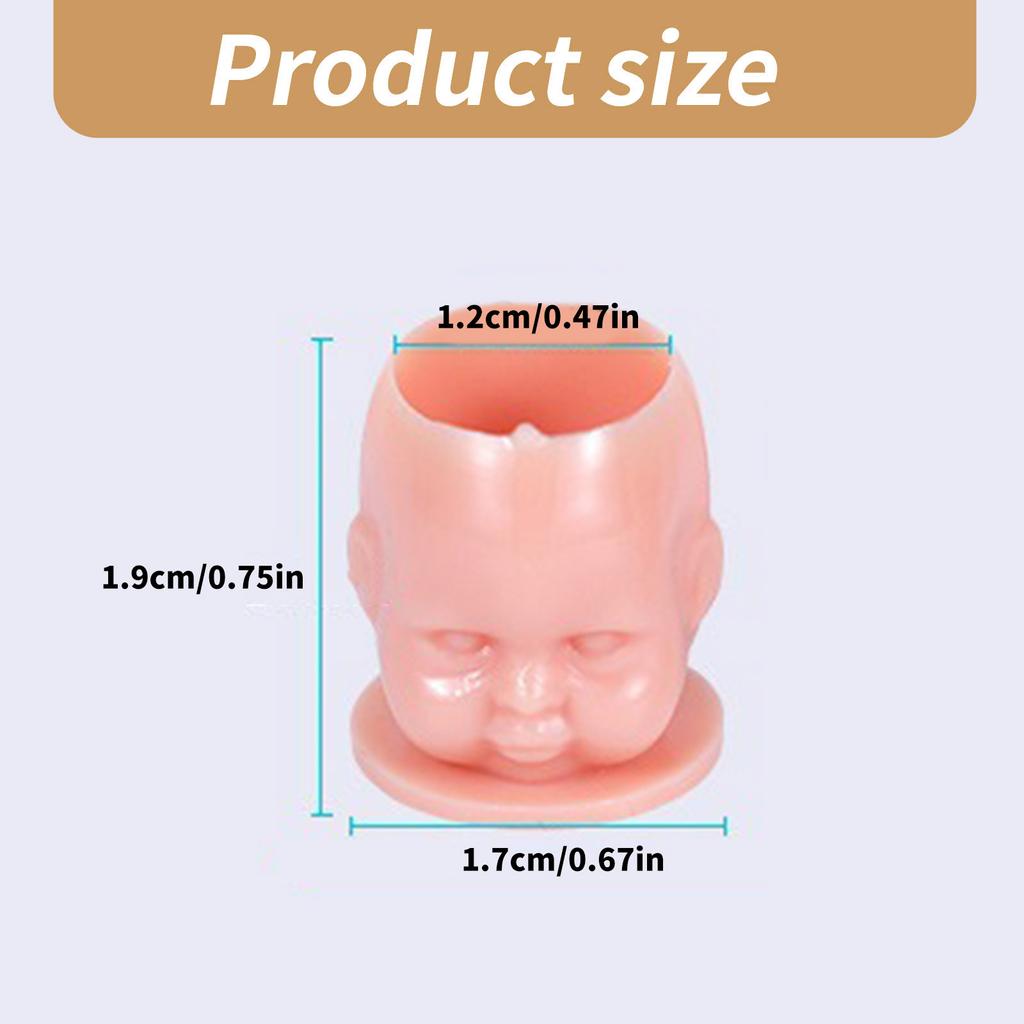 200 шт./набор чашек для чернил для татуировки, колпачки для чернил для татуировки в форме куклы, держатель для пигментных чернил для микроблейдинга, колпачки для контейнеров для чернил для татуировки