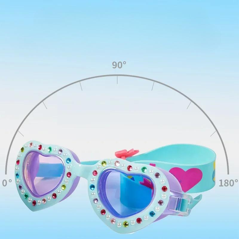 Fashion Children Swimming Glasses HD Waterproof and Anti-fog Goggles for Boys and Girls