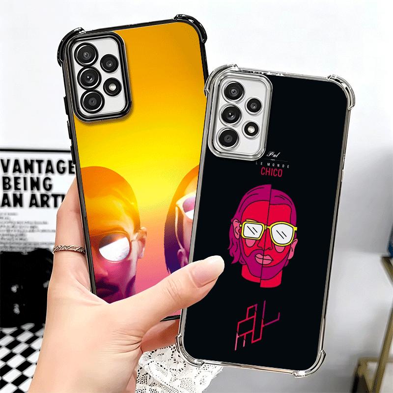 PNL QLF Rapper Singer Soft Phone Case For Samsung A17 A27 A07 A37 A57 A16 A56 A15 A55 A14 A54 A13 A53 A26 A36 A25 A35 A24 A34 A2