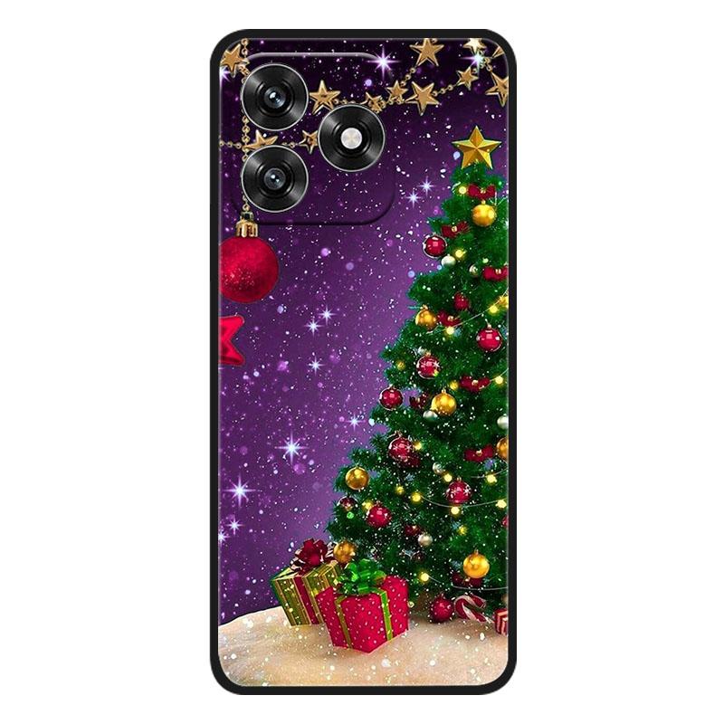 Чехол для Honor X70 X9d Magic8 Lite X5c X5cPlus Чехол с рождественской картиной Мягкий силиконовый ТПУ Оболочка для телефона Ударопрочный Защитный Fundas