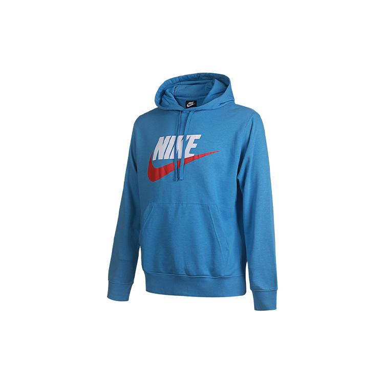Nike Sweatshirts Men's Blue Hooded Moderate Regular CZ9129-461