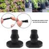 100PCS 1/4 Inch Drip Irrigation End Plugs, Plastic Garden Hose Stoppers for PE Pipeline Connection, Greenhouse, Flower Bed, Courtyard Watering System