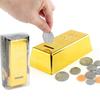 Piggy Bank Money Box Piggy Bank For Kids Box Gold Bar Brick Money Box Case For Birthday Gifts Home Decor