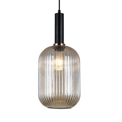 Antiola Pnd-5588-1L-Bk+Amb Italux Pendant Lamp