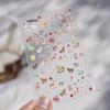 Японские Милые Цветные 3D Наклейки для Маникюра с Пони - Рельефный DIY Носимый Декор