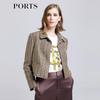 PORTS Women's Long Sleeve Mid-Length Jacket