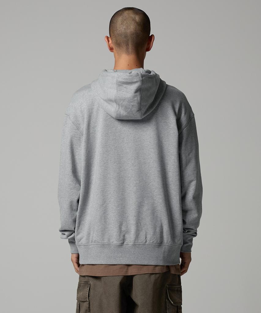 Худи с небольшим логотипом Wappen, цвет Heather Grey